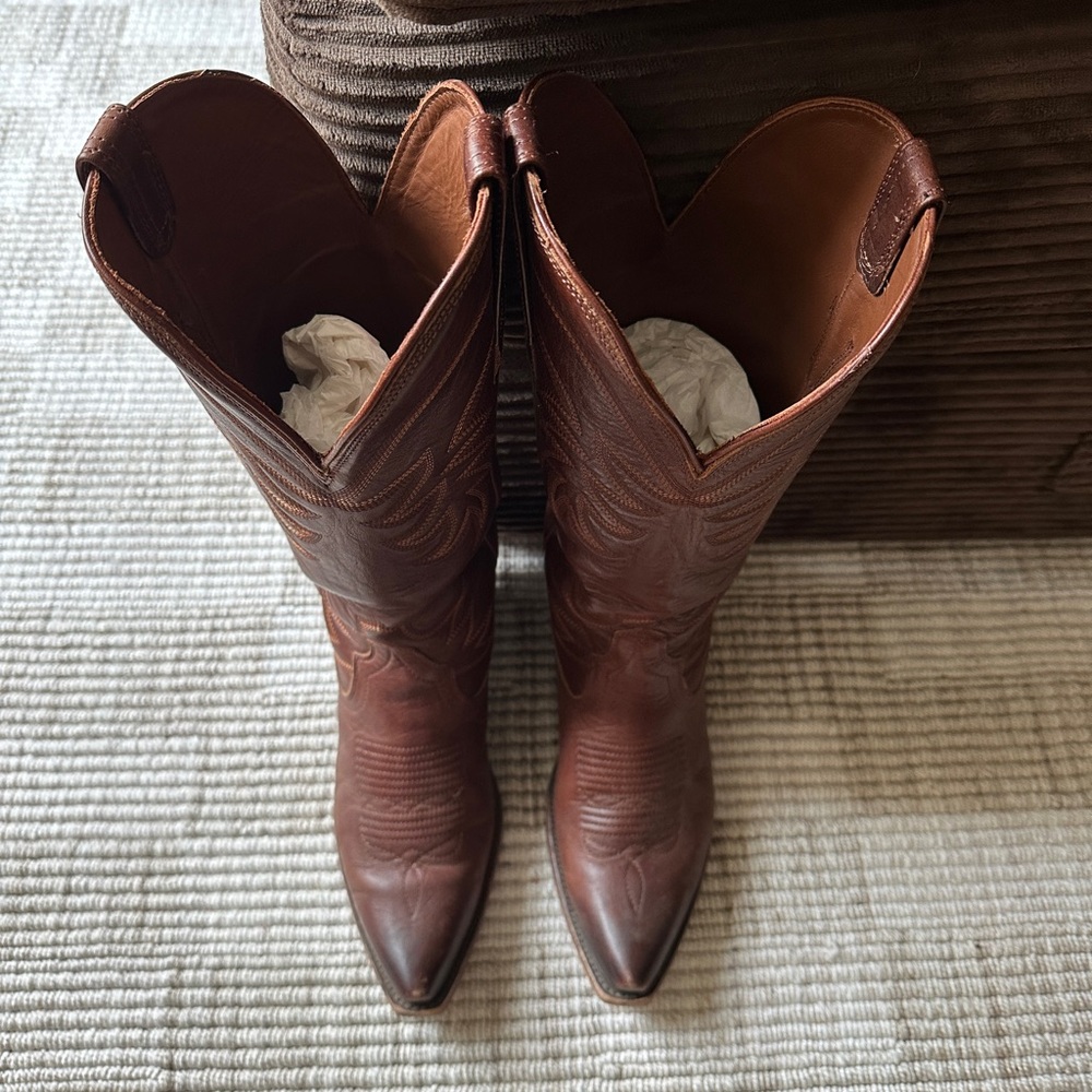 Tecovas “Annie” Leather Cowgirl Boots - Picture 7 of 13